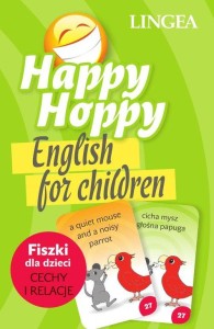 Happy Hoppy Fiszki dla dzieci Cechy i relacje (język angielski)