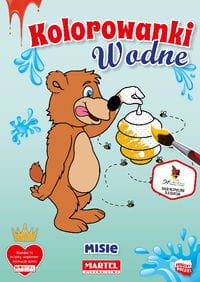 Kolorowanki wodne. Misie.