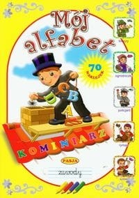 Mój alfabet zawody Kominiarz 70 naklejek