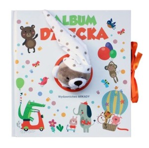 Album dziecka z maskotką