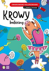 Zwariowane kolorowanki Krowy baleriny