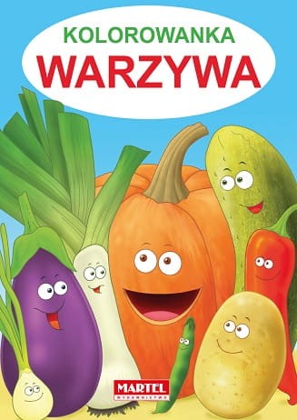 Kolorowanka. Warzywa
