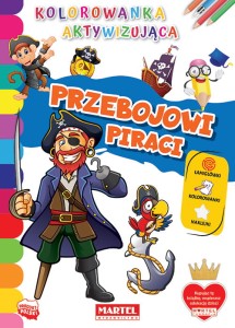 Kolorowanka aktywizująca z naklejkami. Przebojowi piraci