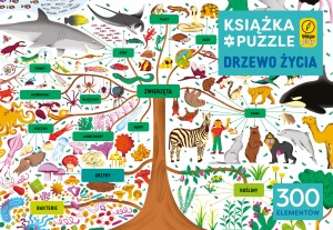Książka i puzzle. Drzewo życia (300 elementów)