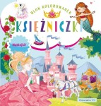 Blok kolorowanek. Księżniczki (+ naklejki).