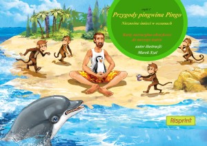 Przygody pingwina Pingo Część I : Nieznośne śmieci w oceanach - książka kamishibai