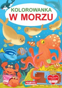 Kolorowanka. W morzu