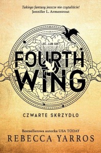 Fourth Wing. Czwarte Skrzydło (barwione brzegi)