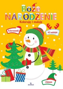 Koloruję i maluję. Boże Narodzenie (42 naklejki).