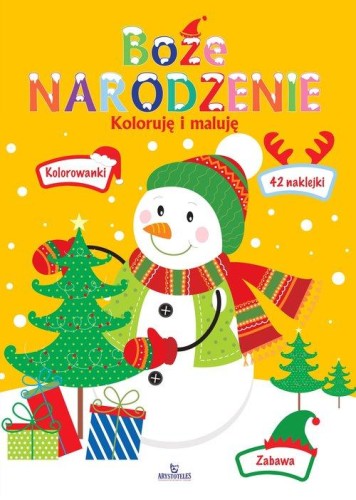 Koloruję i maluję. Boże Narodzenie (42 naklejki)
