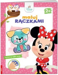 Disney Maluch. Maluj rączkami. Minnie (malowanka wodna)
