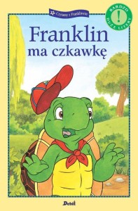 Czytamy z Franklinem. Franklin ma czkawkę (bardzo duże litery) + naklejki