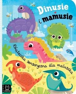 Dinusie i mamusie (książka sensoryczna)