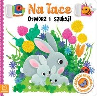 Otwórz i szukaj! Na łące. Książeczka rozkładanka z okienkami POP UP