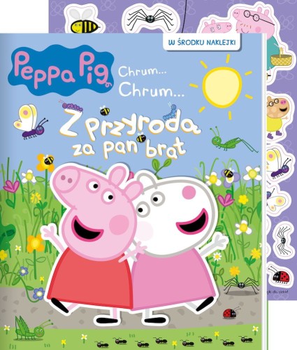Świnka Peppa. Chrum... Chrum... Zima jest wesoła (w środku naklejki)