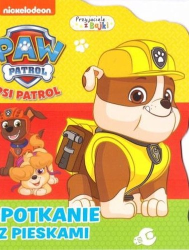 Psi Patrol Przyjaciele z bajki 13. Spotkanie z pieskami (w środku naklejki)