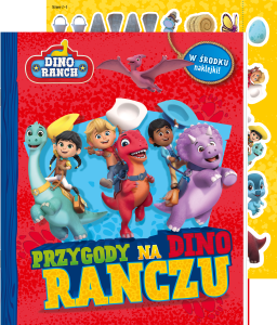 Dino Ranch Activity 1. Przygody na Dino ranczo (naklejki w środku)