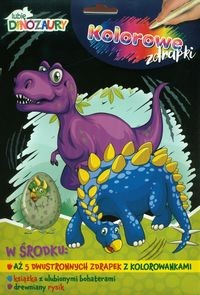 Lubię Dinozaury Kolorowe zdrapki cz.1