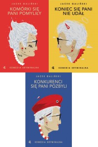 PAKIET Babcia - Komórki się pani pomyliły/Konkurenci się pani pozbyli/Koniec się pani nie udał