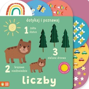 Liczby. Dotykaj i poznawaj (książka sensoryczna)