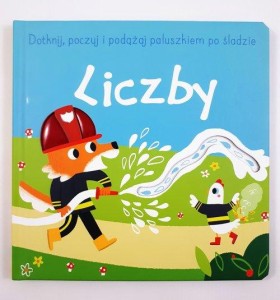 Liczby. Dotknij, poczuj i podążaj po śladzie (książka sensoryczna)