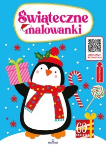 Świąteczne malowanki (kolorowanka + naklejki)
