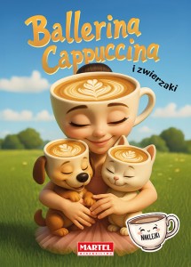 Kolorowanka z naklejkami. BR - Ballerina Cappuccina i zwierzaki