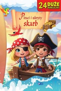 24 Naklejki. Piraci i ukryty skarb