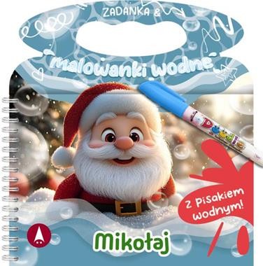 Mikołaj. Zadanka i malowanki wodne