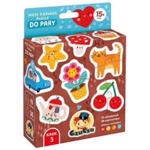 CzuCzu Moje pierwsze puzzle. Do pary. 15 m+