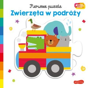 Akademia mądrego dziecka. Pierwsze puzzle. Zwierzęta w podróży