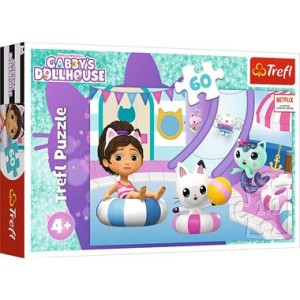 Puzzle 60 Gabby na basenie