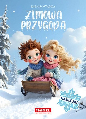 Kolorowanka z naklejkami. Zimowa przygoda [zapowiedź 29.12]