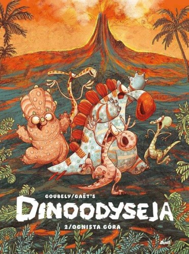 Dinoodyseja (tom 2) Ognista góra [zapowiedź 25.02.2026]