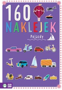 160 naklejek. Pojazdy