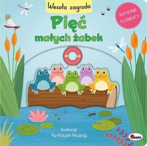 Wesoła zagroda pięć małych żabek