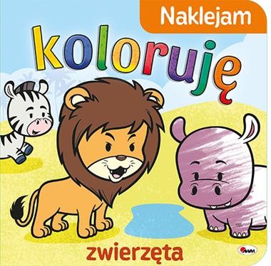 Naklejam koloruję Zwierzęta