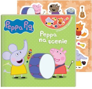 Peppa Pig. Opowiadania z naklejkami. Peppa na scenie