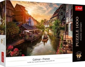 Puzzle 1000 Premium Plus Mała Wenecja w Colmar Francja