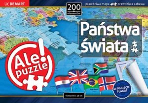 Puzzle - Państwa świata (200 elem.)