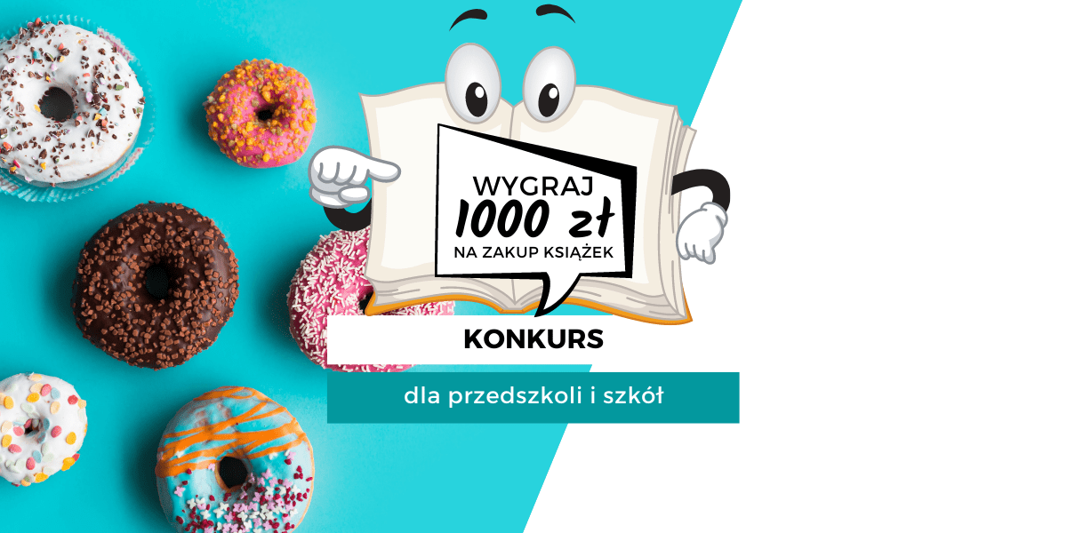 Konkurs czytelniczy dla przedszkoli, szkół i bibliotek pt. "Zamiast pączka, lepsza książka"