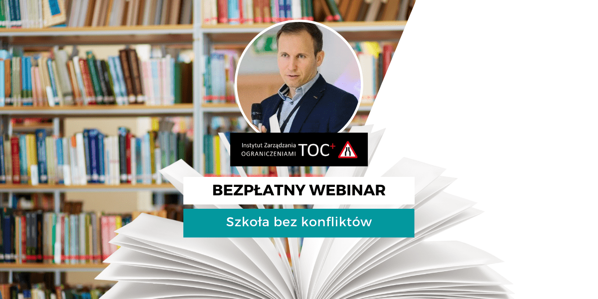 Bezpłatny webinar dla nauczycieli i pedagogów - Szkoła bez konfliktów